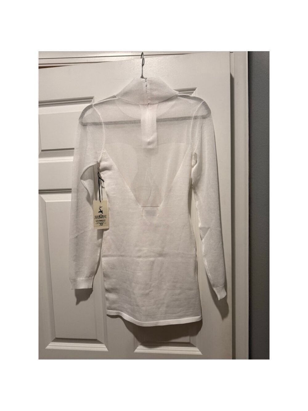 Women's ATOIR White The Roma Mini Dress S - Picture 5 of 6